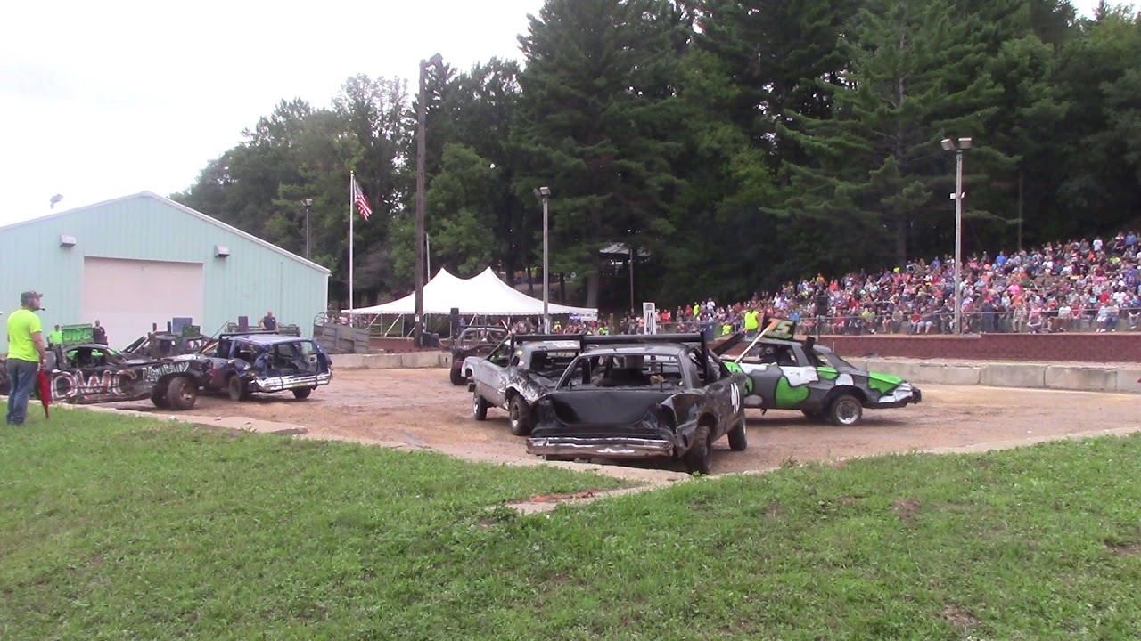 Rosholt Wi Demo Derby 09/03/2018 Pro (weld) Fullsize heat 1 YouTube