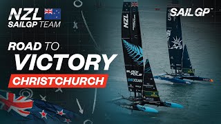 Road to Victory | How New Zealand SailGP team won in Christchurch ⛵️