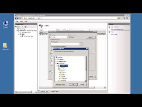 How to setup your website with Windows IIS