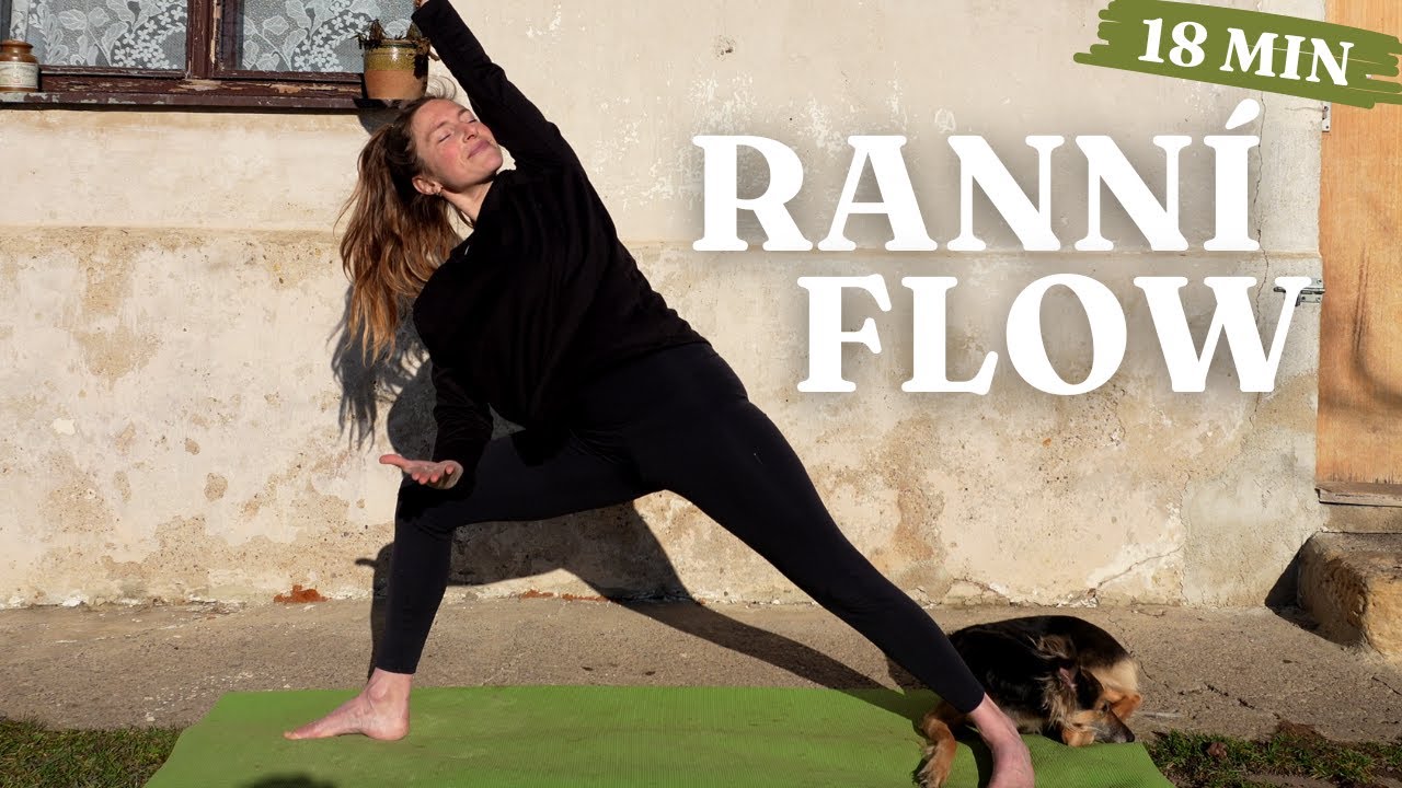 18 MIN RANNÍ JÓGA | kyčle, hamstringy | Pro(buď) tělo & mysl [Ep.4]