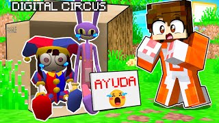 ¡NADIE ADOPTO A THE AMAZING DIGICAL CIRCUS EN MINECRAFT! 😥😭 | SRGATO ADOPTA A POMNI Y JAX