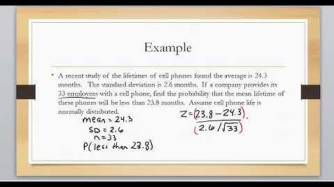 Applications of the Standard Normal Distribution Curve, part3