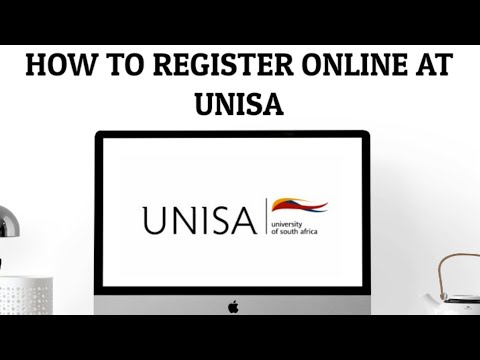 How to register online at UNISA