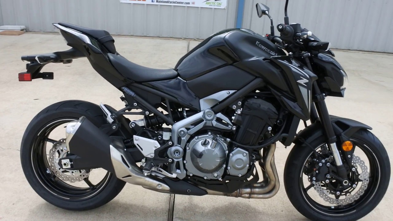 $8,399: 2017 Kawasaki Z900 Metallic Spark Black Overview and