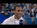Felix Auger-Aliassime On-Court Interview | 2025 US Open Round 3