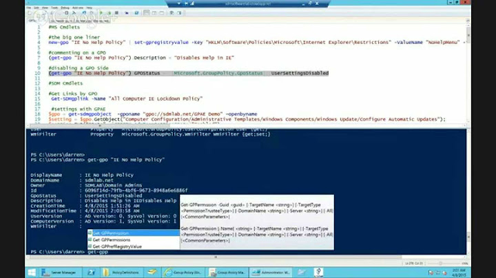 Automating Group Policy Management with PowerShell
