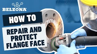 Flange Face Forming and Protection with Belzona 1111