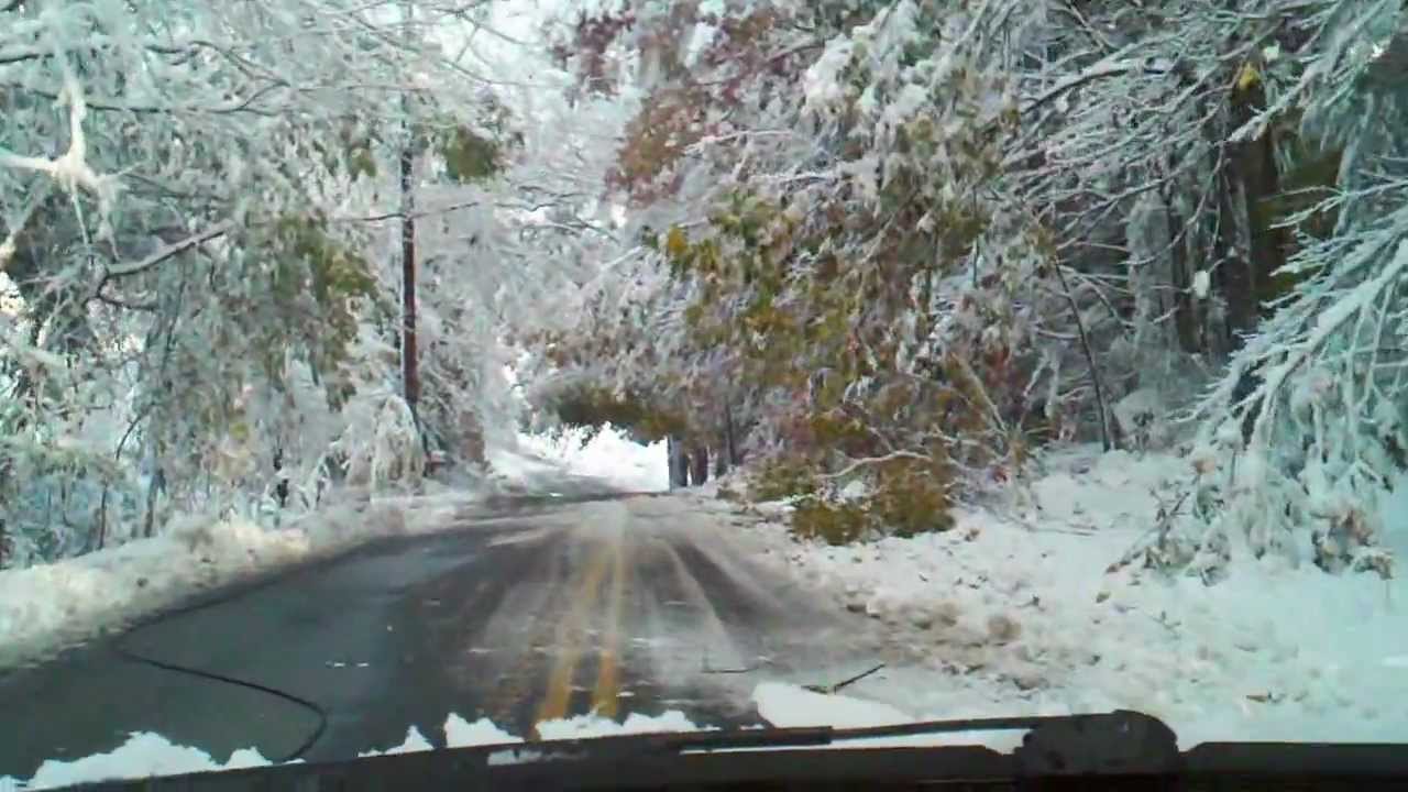 Oct 29, 2011 snowstorm Amherst, MA YouTube