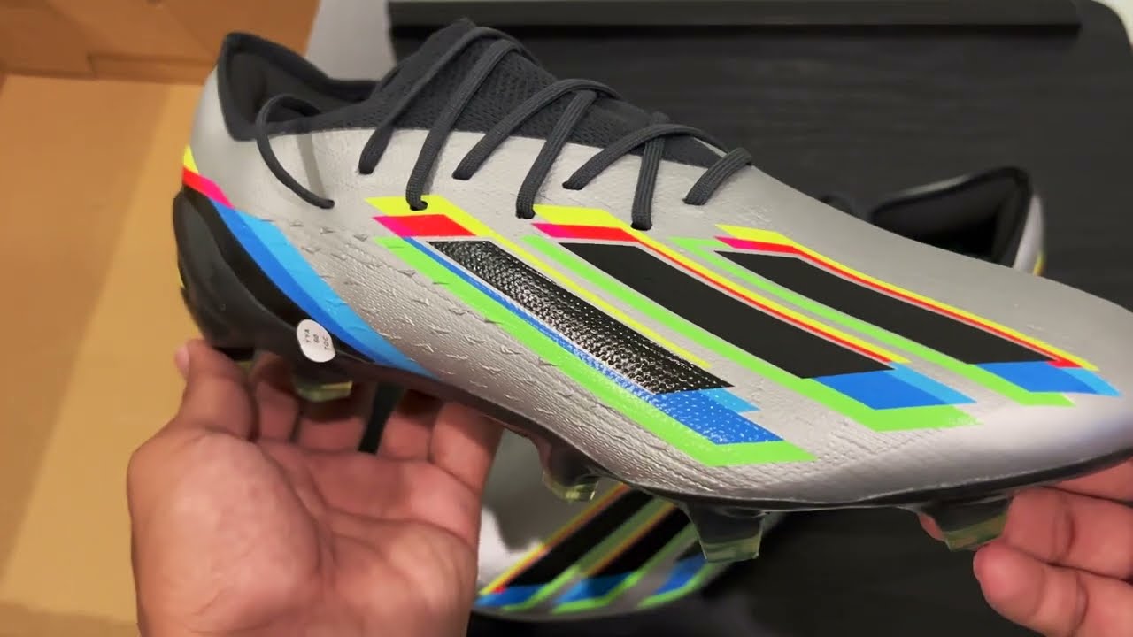 Adidas X Speedportal.1 Silver Metallic Gray Football Boots