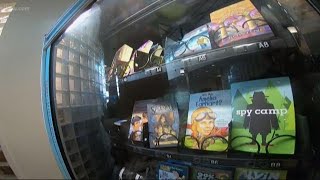 Vancouver students rewarded by book vending machine