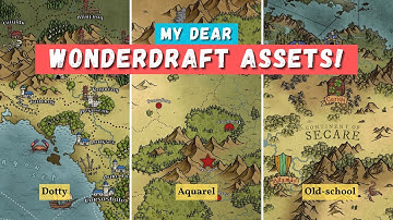 Wonderdraft Assets to Upgrade Your Maps! - Possibly the Best!