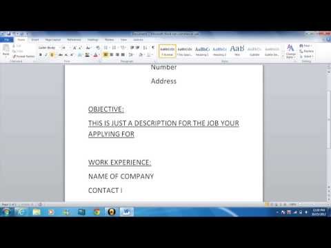 how-to-write-a-basic-resume
