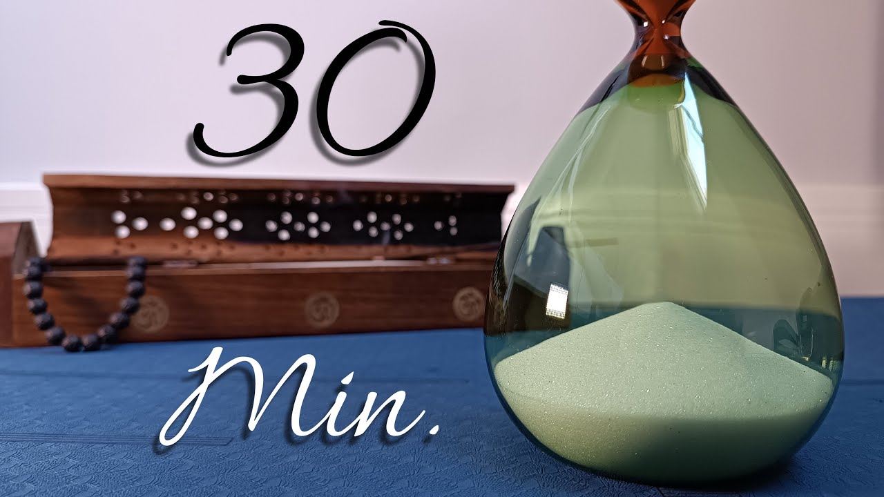 30 минут для вашей практики ЙОГИ 🙏 Песочные часы ⌛
