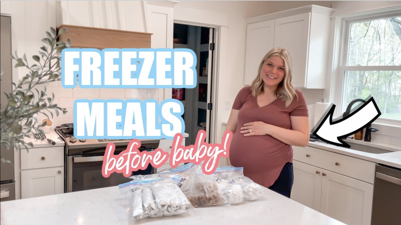 *2023* EASY BREAKFAST FREEZER MEALS BEFORE BABY! / POSTPARTUM FREEZER MEALS FREEZER MEAL // Rachel K