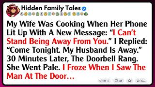 My Wife Was Cooking When Her Phone Lit Up With A New Message: “I Can’t Stand Being Away From You...