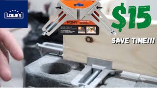 Pony 3-in Corner Clamp REVIEW!!!