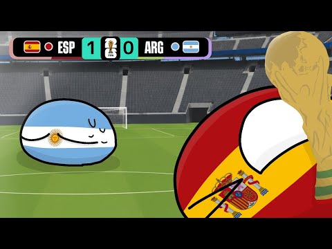 SPAIN is the 2026 WORLD CUP CHAMPION - Countryballs