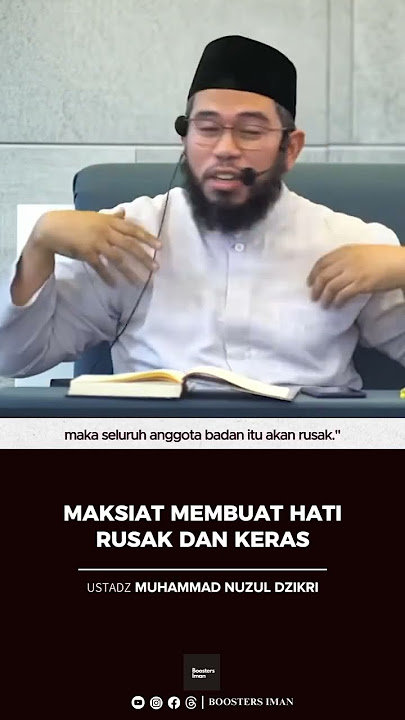 maksiat merusak ibadah #tausiyah #maksiat #taubat #taubatnasuha #tobatsebelumterlambat #doa #fyp