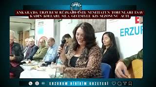 D. Dilara. Duman .Sahne Perform.katılım.adeta Erzurum’u Yşatn Duman, Türkülriyle Sıla Özlm Giderdi,