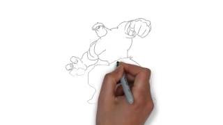 как нарисовать халка,how to draw Hulk,cómo dibujar Hulk,come disegnare Hulk