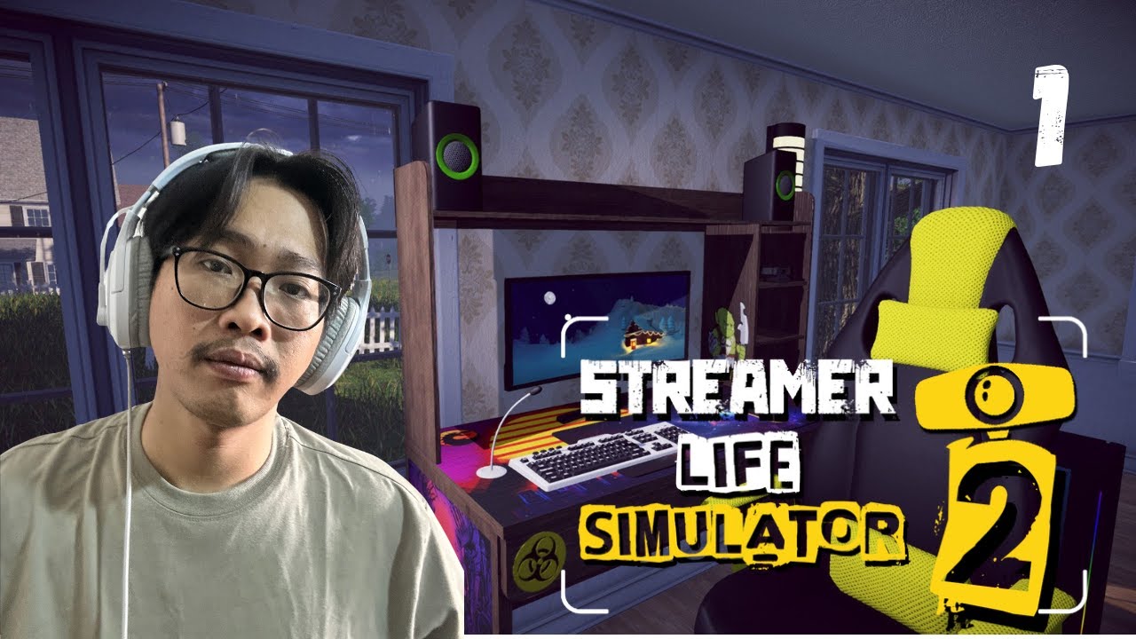 Streamers Rd Road to Streamer No.1 💻🔥 - Live Streamer Life Simulator 2 - Part 1 ...