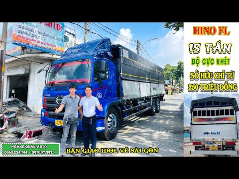Video Mãn Nhãn Với Em Xe Tải Hino 15 Tấn Lên Đồ Siêu Chất Về... - youtube