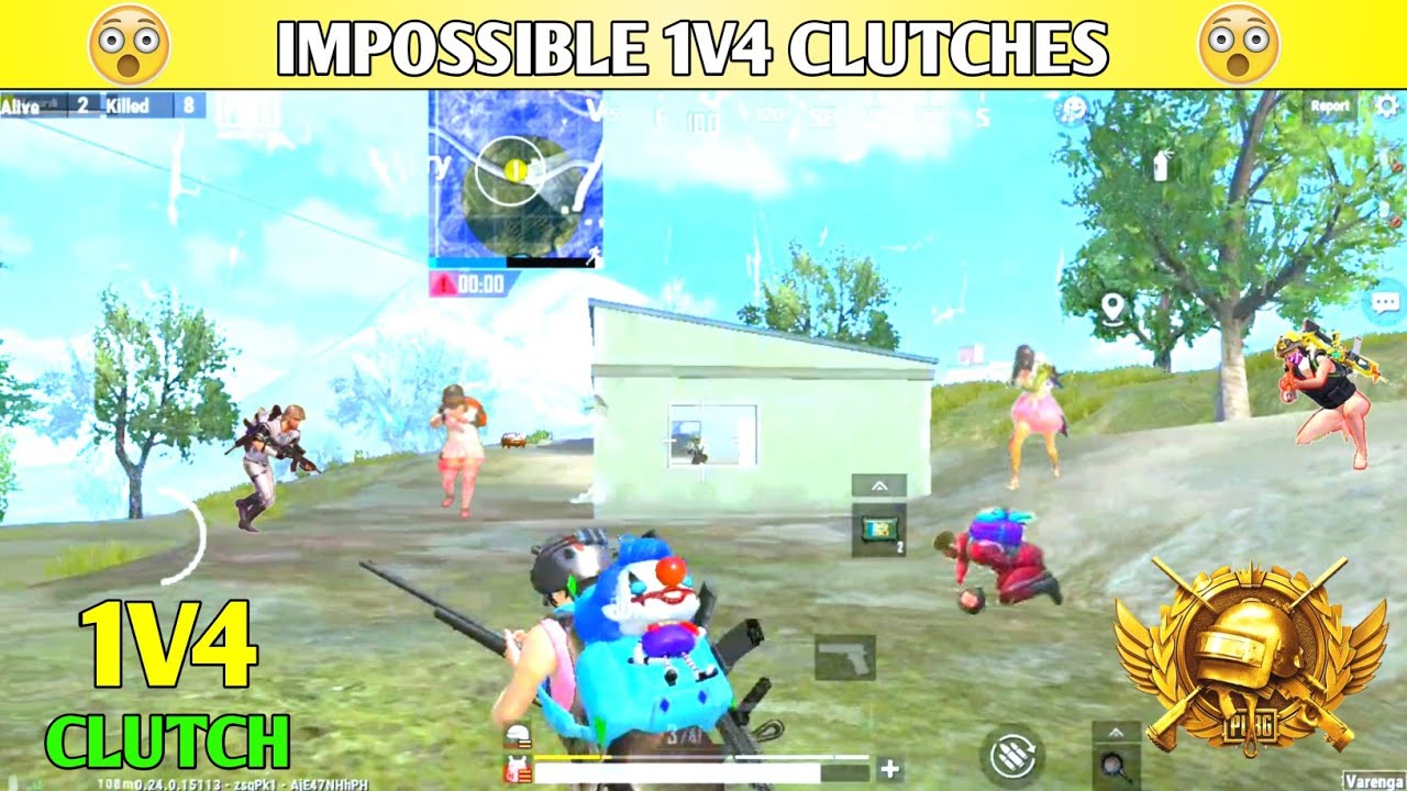 🔥 IMPOSSIBLE 1V4 CLUTCHES 🥵| PUBG MOBILE LITE GAMEPLAY | PUBG LITE ...
