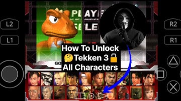Tekken 3 All players Unlock 🔓| How To Unlock All Character In Tekken 3 🤔|| #tekken3  #gaming