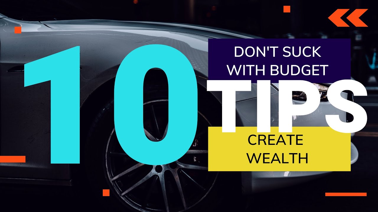 10 Tips for sticking to your budget and not giving up - YouTube