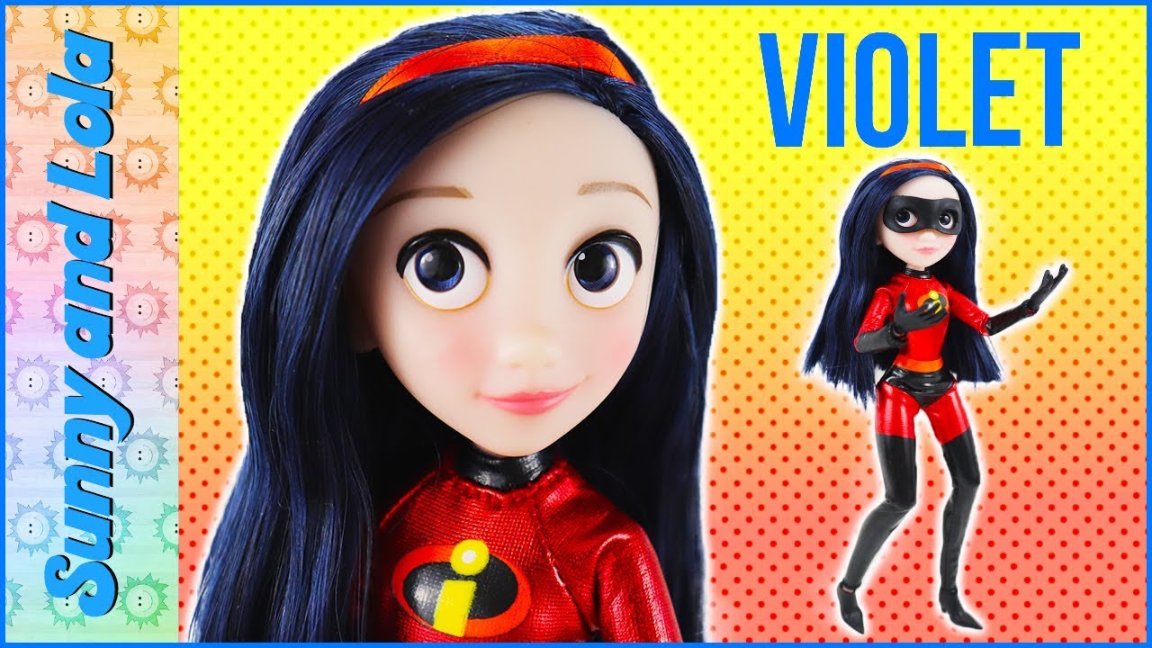 Disney The Incredibles 2 Violet Posable Doll Review, The Incredibles 2 Viol...