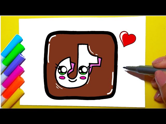 COMO DIBUJAR LOGO GMAIL KAWAII PASO A PASO - Dibujos kawaii faciles - How  to draw a logo Gmail 