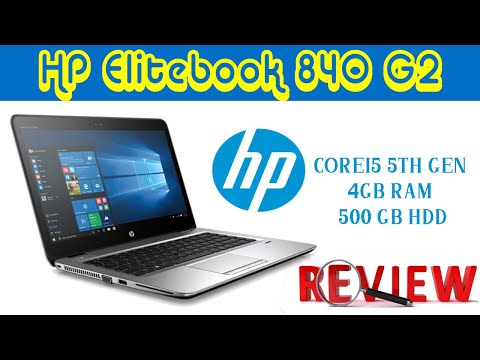 HP EliteBook 840 G2 Core i5 5th generation processor, 4 GB RAM, 500 GB hard disk