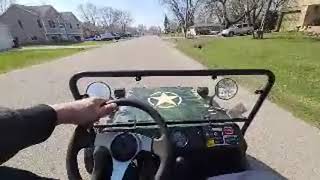 125cc Mini Jeep Street Cruise!