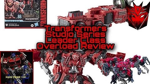 Transformers Studio Series Leader Class 66 Overload Review