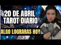 LUNES 20 DE ABRIL‼️ 3 COSAS QUE VIVIRAS ‼️TAROT  HOY ‼️