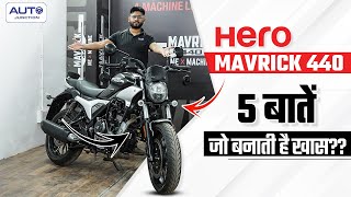 Hero Mavrick 440 2024 Review | Top 5 Big Features & Full Details