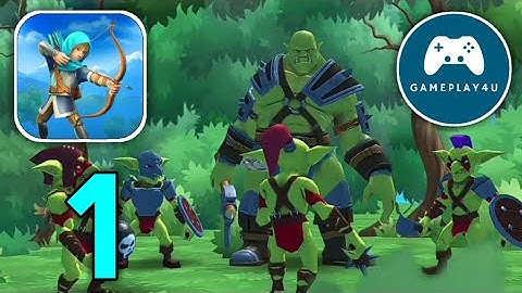 Tiny Archers - Gameplay Walkthrough Part 1 (iOS, Android) | Gameplay4u