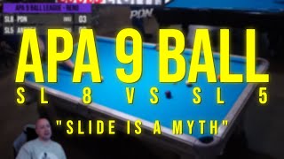 PDN v Andrea | 9 Ball Showdown | SL 8 vs SL 5 | APA League Night + Commentary screenshot 5