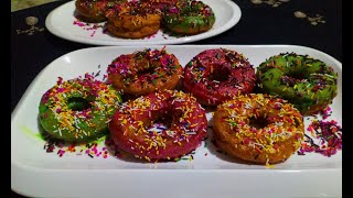Donuts | Home Made Donuts Recipe | Doughnuts Recipe | مزیدار ڈونٹس گھر میں بنائیں  |  डोनट screenshot 4