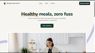 Day 52 | 90 Days Coding Challenge | Recipe-page: Single-Page Application, store functionality screenshot 2