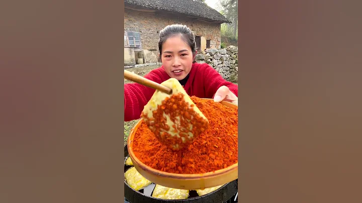 It tastes great. Do you want to eat it? Guizhou Dafang Liulong Hand-Shred Dried Tofu. Taste of home - DayDayNews