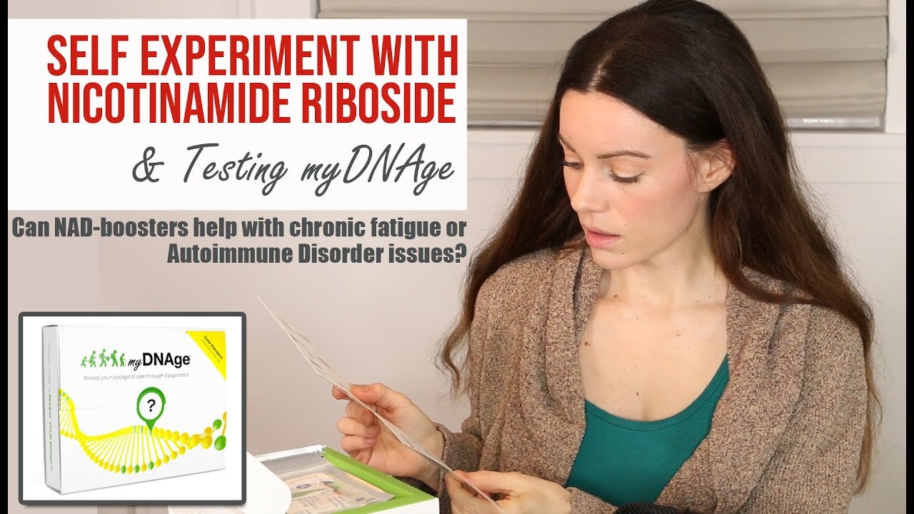 MyDNAge Blood Test & Self Experiment with NR for Energy, Anti-Aging