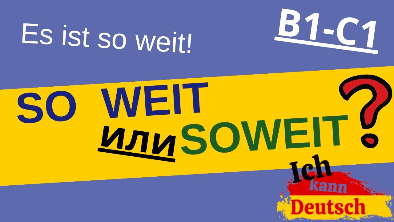 Bald Ist Es Soweit Oder So Weit www.youtube.com