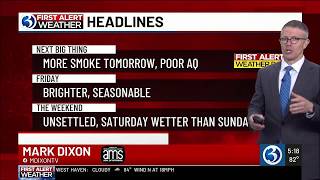 Technical Discussion:  Another First Alert Weather Day for heat, humidity, & poor air quality