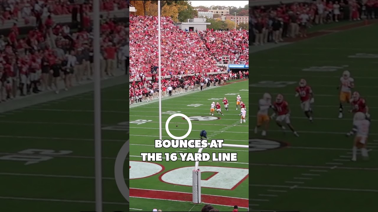 Best Punt Ever?? 🏈