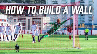 Build YOUR Freekick Wall like a PRO - Goalkeeper Training 101