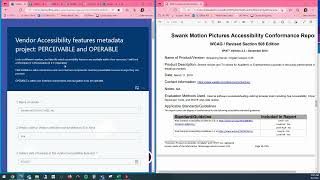 Vendor Accessibility features project using Microsoft forms