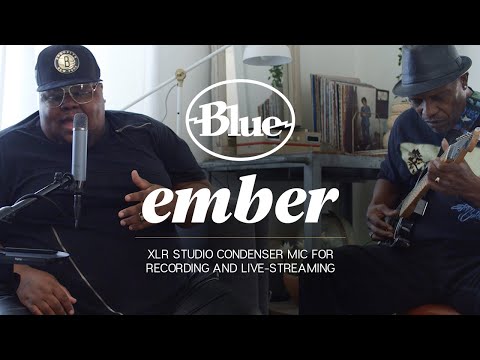 Recording Vocals and Guitar with Blue's Ember XLR Studio Condenser Mic