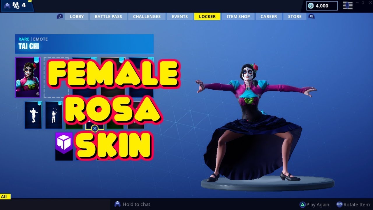 new rosa glow in the dark skin in game fortnite - glow in the dark skin fortnite