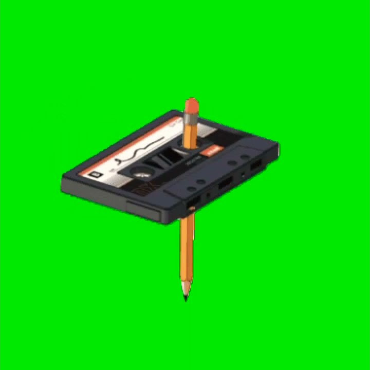 mentahan Green Screen kaset pita 🎀 #greenscreen #kasetpita #jadul